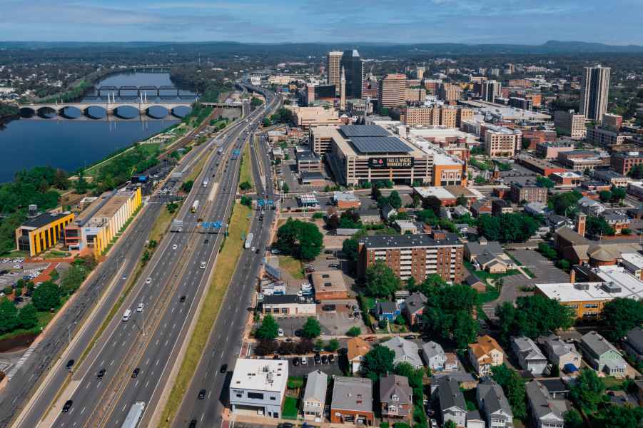 city of springfield ma drone photography