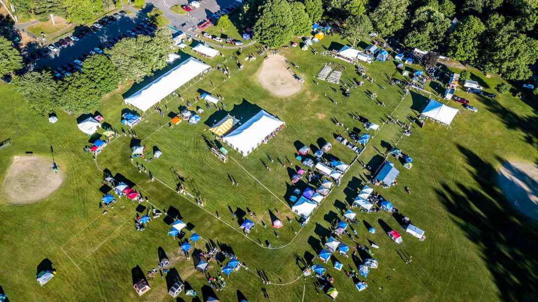 event drone photography