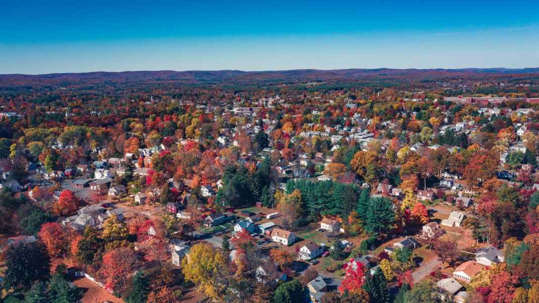 western mass drone photography