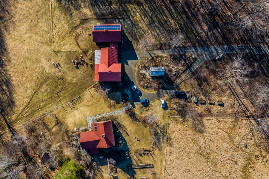 property drone photography
