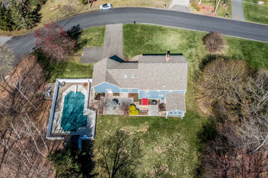 amherst ma real estate drone photography