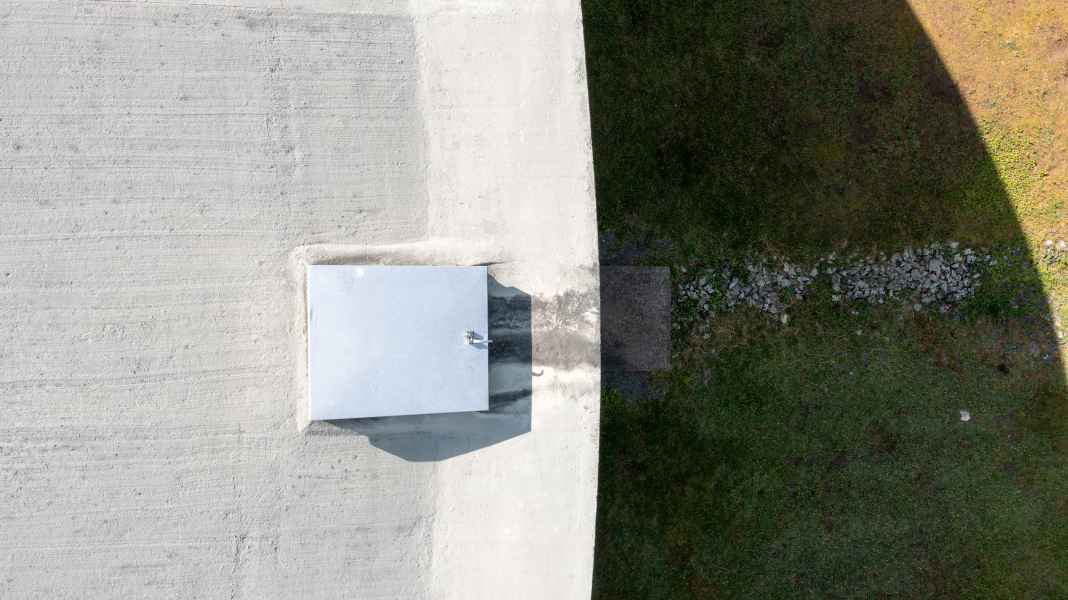 water tank drone inspection